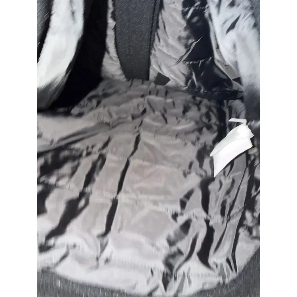Calvin Klein Men’s Small Hooded Shirt Jacket Black